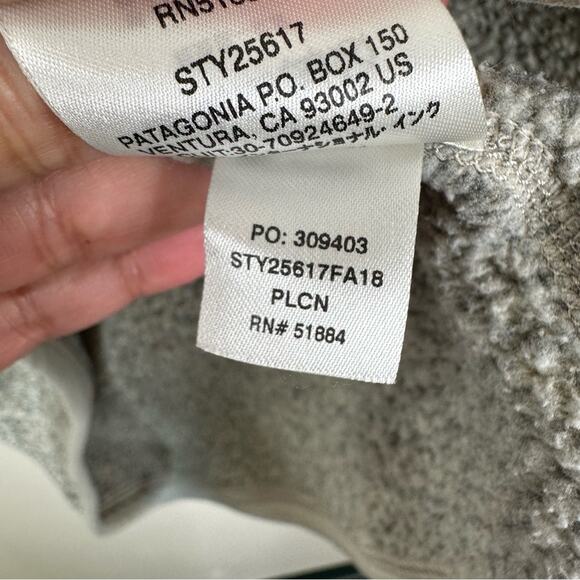 Patagonia Better Sweater Womens Small 1/4 Zip Slim Fit Pullover Gorpcore Jacket - Picture 6 of 8